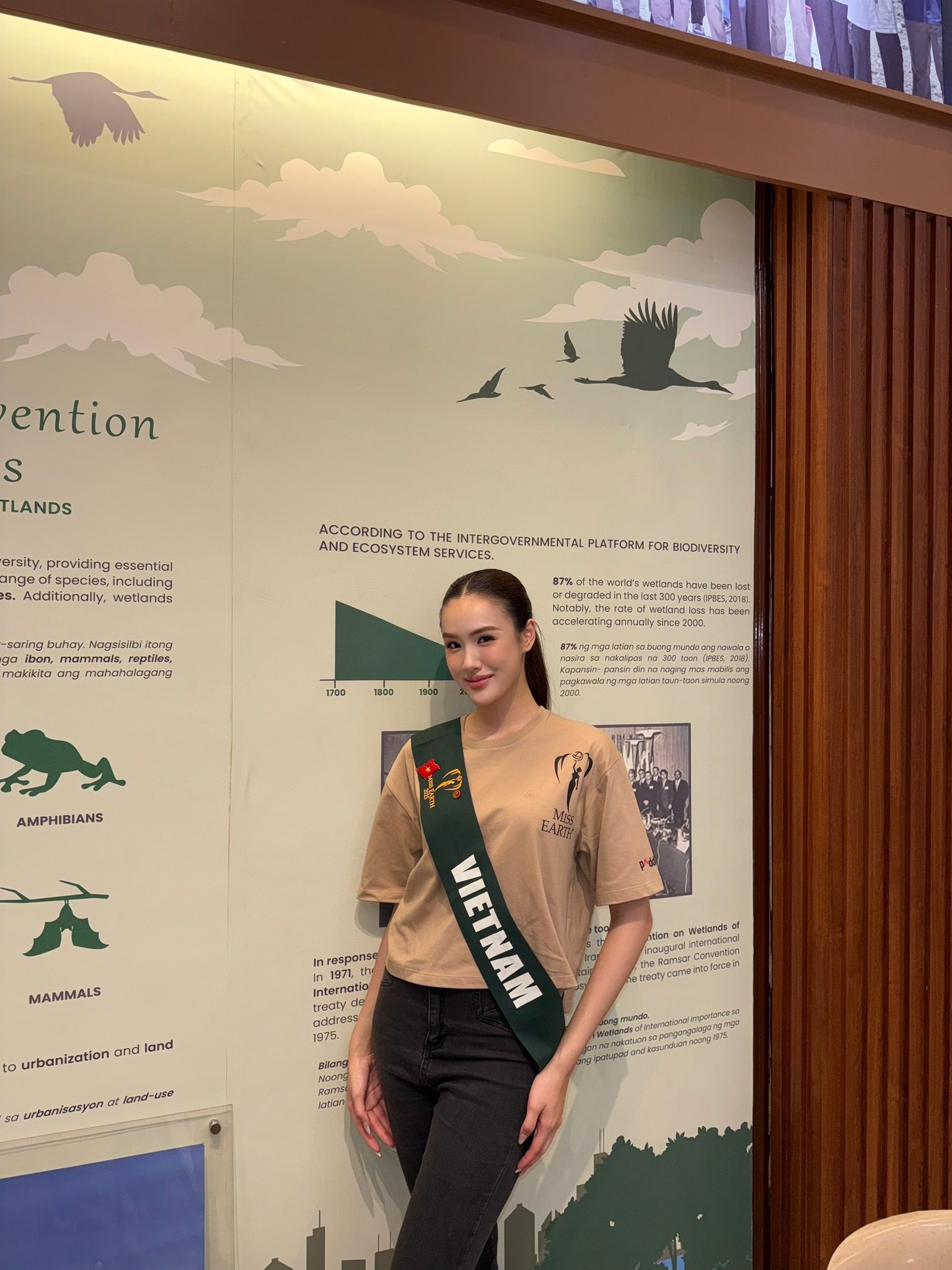 Trịnh Mỹ Anh năng động, thân thiện trong hoạt động vì môi trường