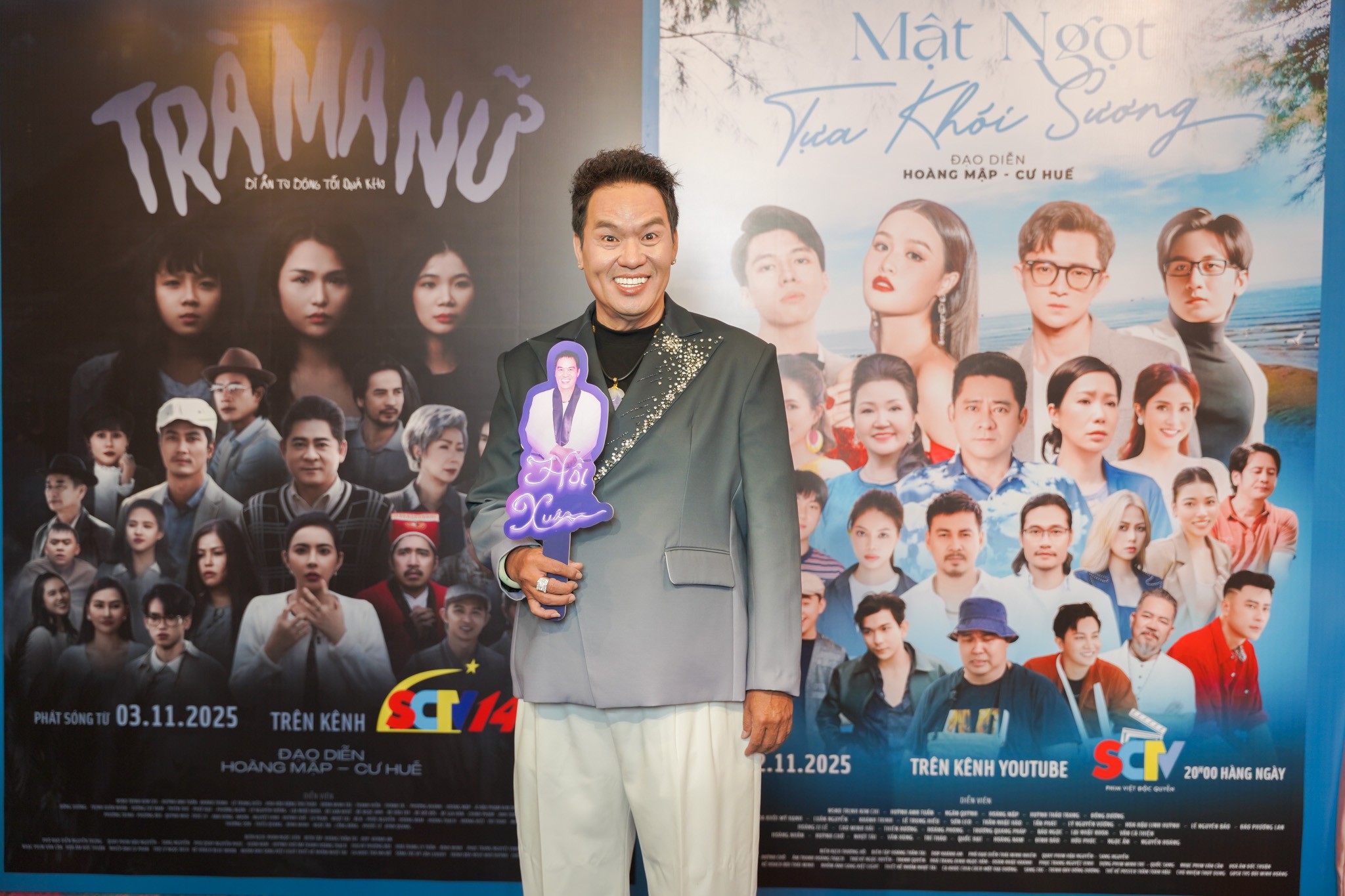 Nghệ sĩ Hoàng Mập mừng sinh nhật với '4 trong 1'