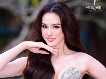Á hậu Trịnh Mỹ Anh rực rỡ trước thềm chung kết 'Miss Earth 2025'