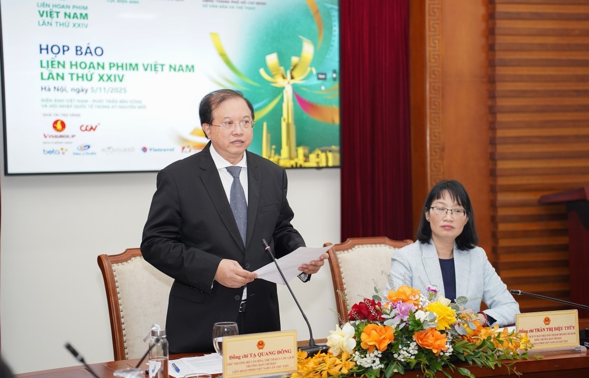 Họp báo Liên hoan phim Việt Nam lần thứ XXIV: Những điểm mới đáng chú ý