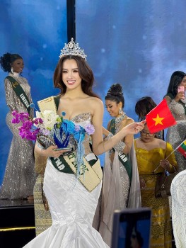 Trịnh Mỹ Anh đạt danh hiệu Miss Earth Water tại 'Miss Earth 2025'