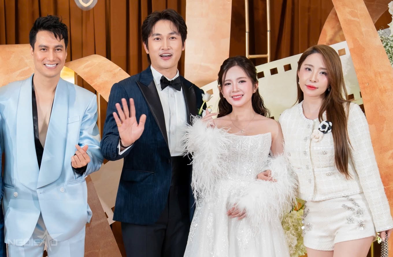 Đám cưới Đình Tú - Ngọc Huyền: Cặp đôi 'Phim giờ vàng' chính thức về chung một nhà