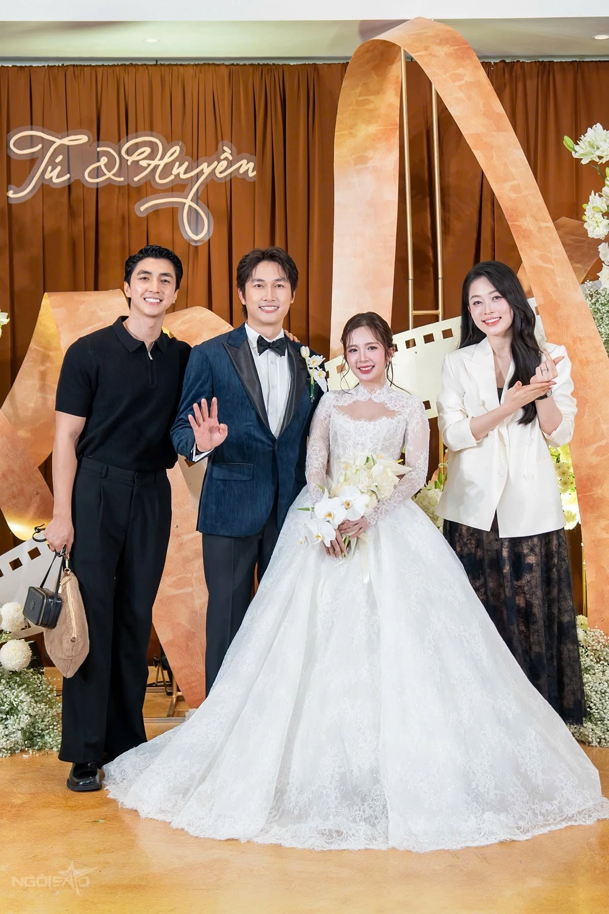 Đám cưới Đình Tú - Ngọc Huyền: Cặp đôi 'Phim giờ vàng' chính thức về chung một nhà