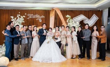 Đám cưới Đình Tú - Ngọc Huyền: Cặp đôi 'Phim giờ vàng' chính thức về chung một nhà