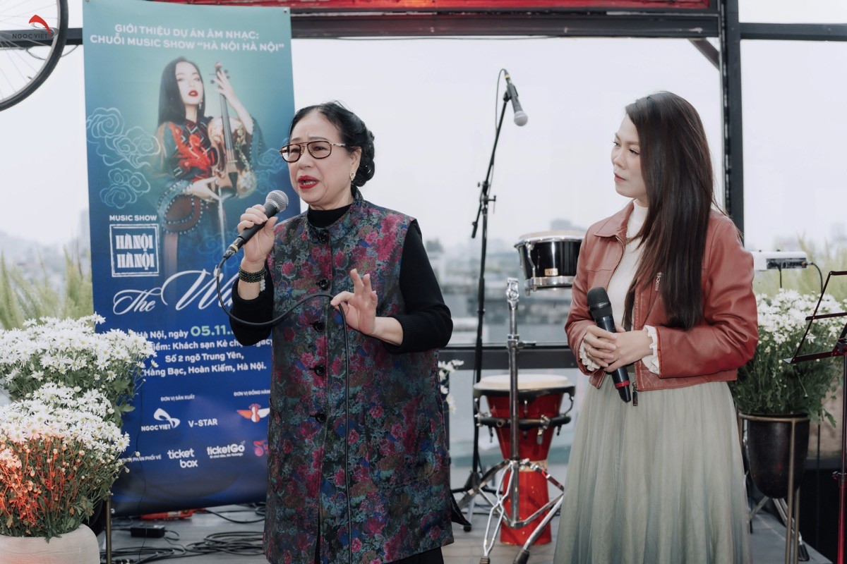 Ra mắt dự án âm nhạc - Chuỗi music show 'Hà Nội Hà Nội'