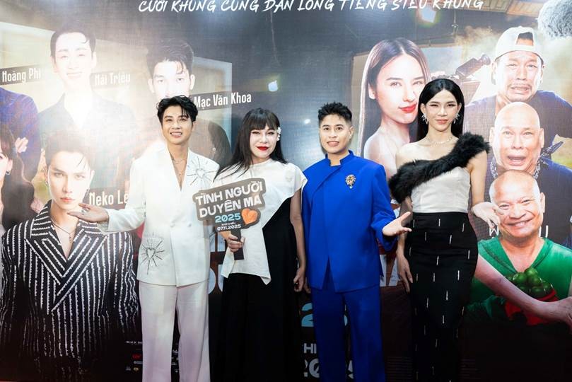 Dàn Anh tài - Chị đẹp hội ngộ tại họp báo 'Tình người duyên ma 2025'