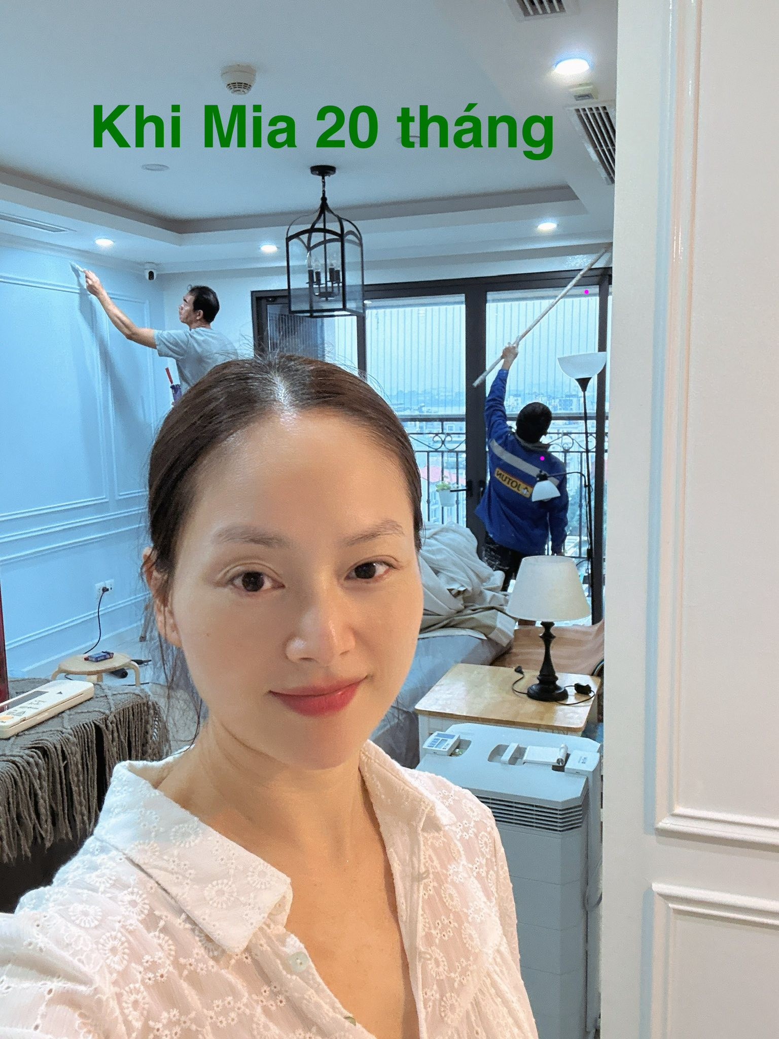 Lan Phương gây tranh cãi khi chia sẻ hình ảnh sửa nhà lên mạng xã hội