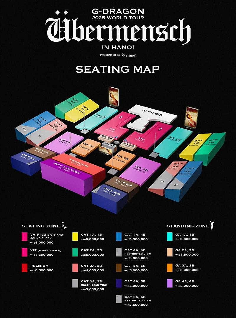 G-Dragon tạo cơn địa chấn với hai đêm 'Übermensch' tại Việt Nam – Lập hàng loạt kỷ lục mới cho nghệ sĩ solo K-pop