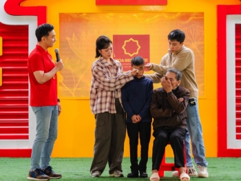 Diễn viên Diệu Nhi khóc cười cùng 'Mái ấm gia đình Việt' tại Hà Nội