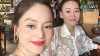 Phương Oanh tái xuất rạng rỡ bên Lan Phương