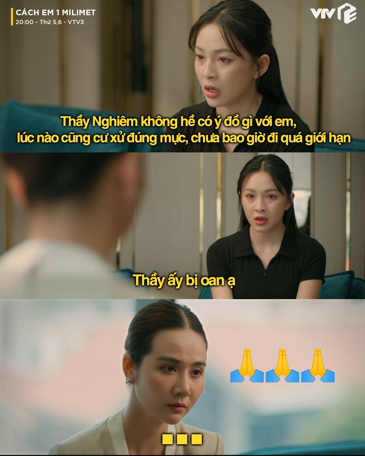 Ngọc Trâm áp lực khi đóng nhân vật 'thảo mai' trong 'Cách em 1 milimet'