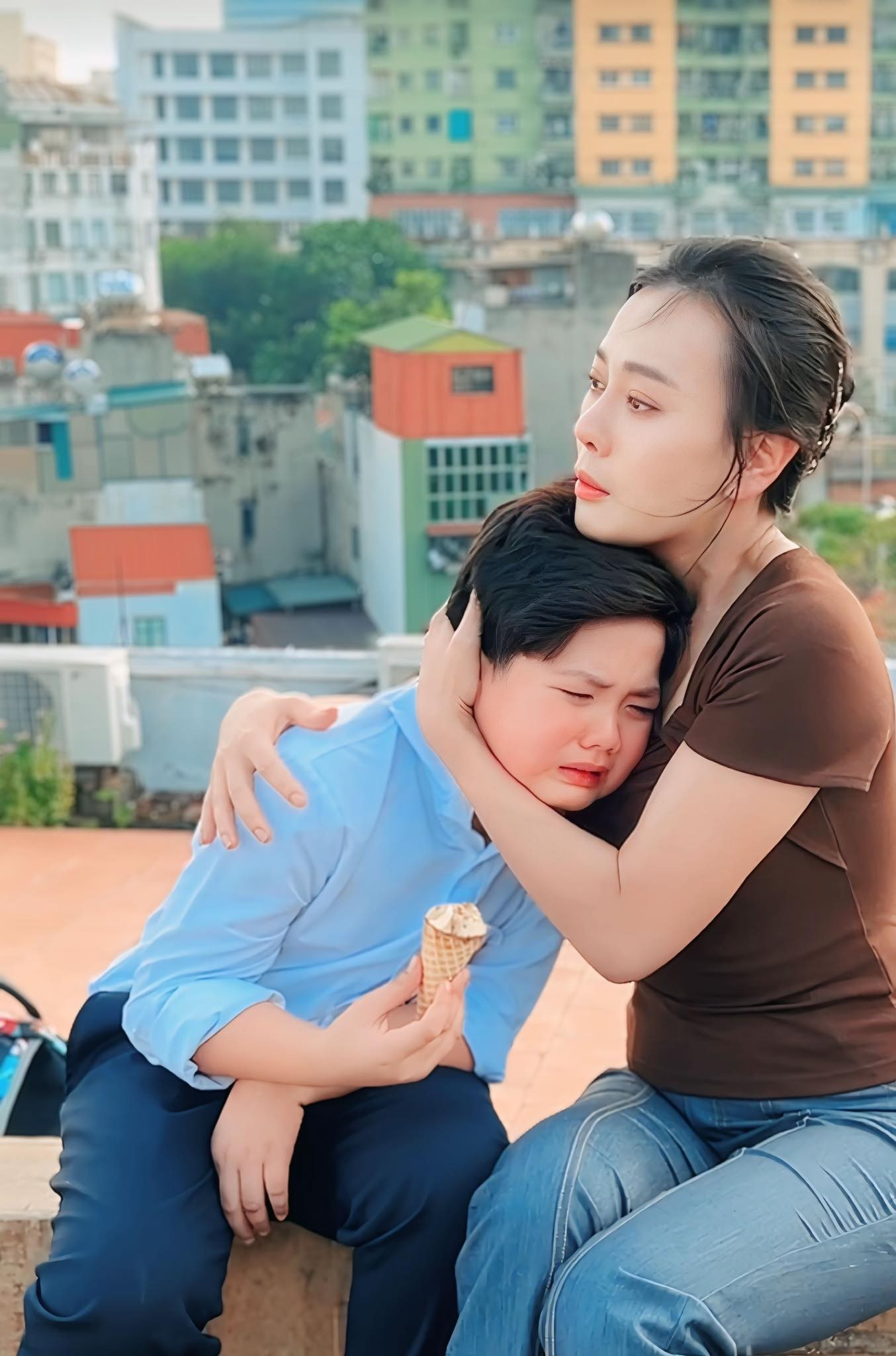 Sao nhí 'Gió ngang khoảng trời xanh' khiến khán giả 'vỡ òa'