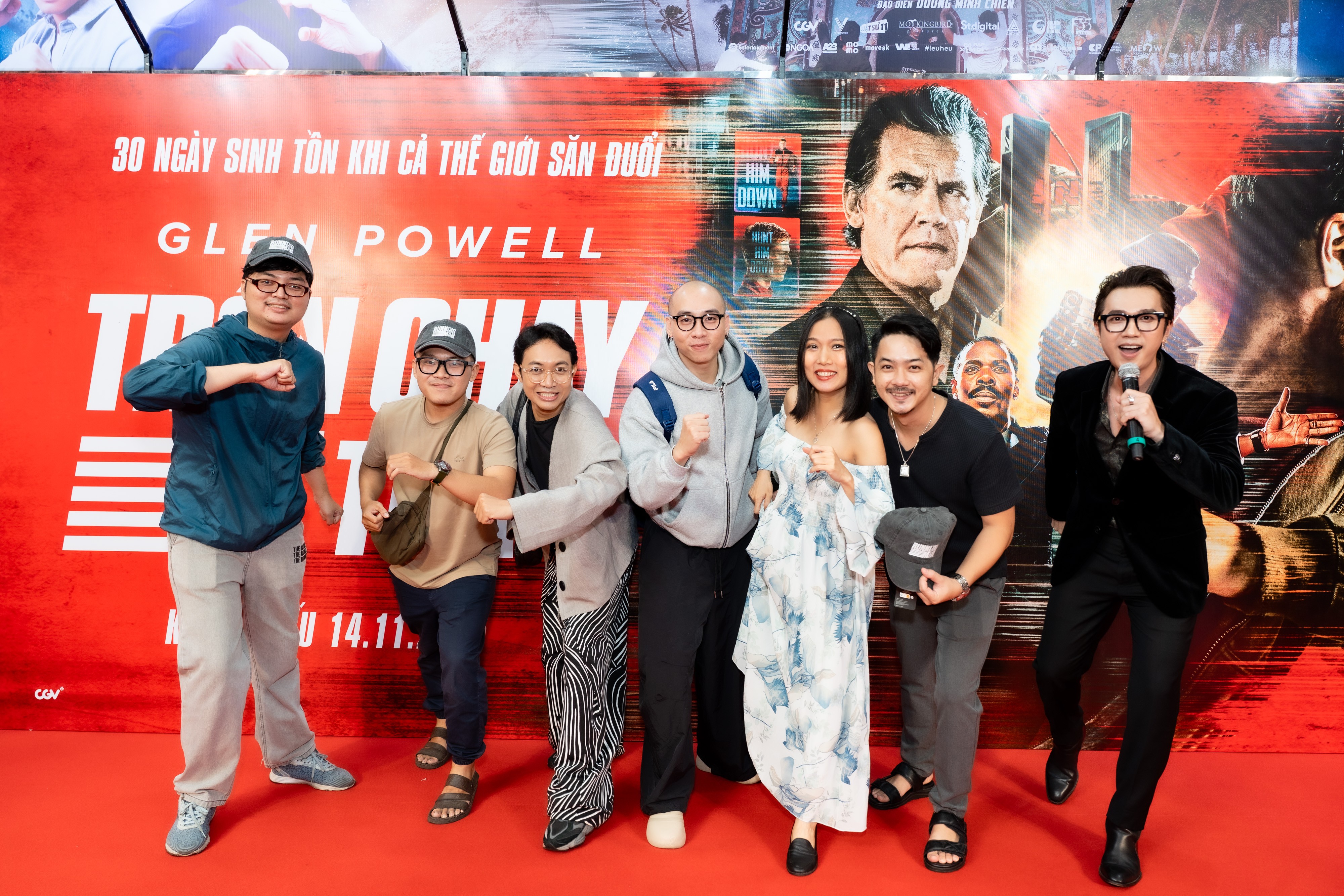 Ra mắt 'Trốn chạy tử thần': Dàn đạo diễn, diễn viên Vbiz xuất hiện lộng lẫy giữa 'cơn mưa tiền' hoành tráng