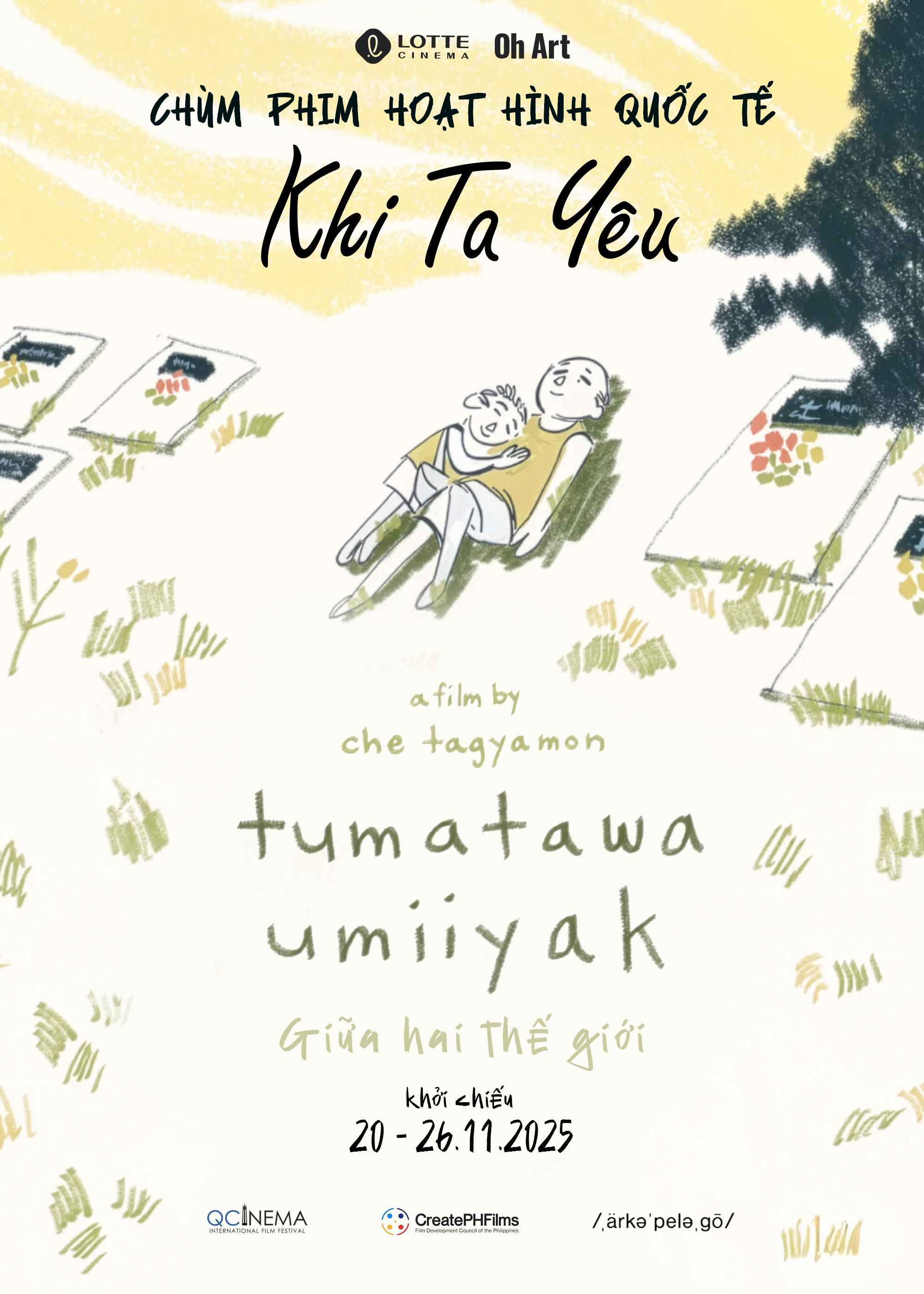 Chùm phim ngắn hoạt hình quốc tế được trình chiếu tại hệ thống cụm rạp Lotte Cinema Việt Nam từ ngày 20 – 26/11