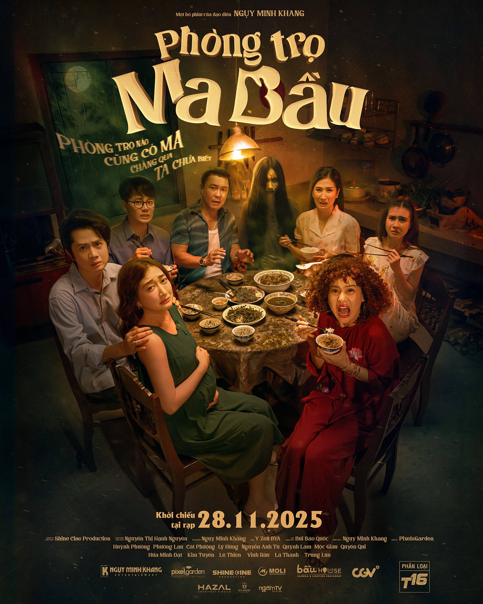 Khai thác tình mẫu tử dưới vỏ bọc ma mị và hài hước, 'Phòng trọ ma bầu' hứa hẹn gây xúc động trên màn ảnh