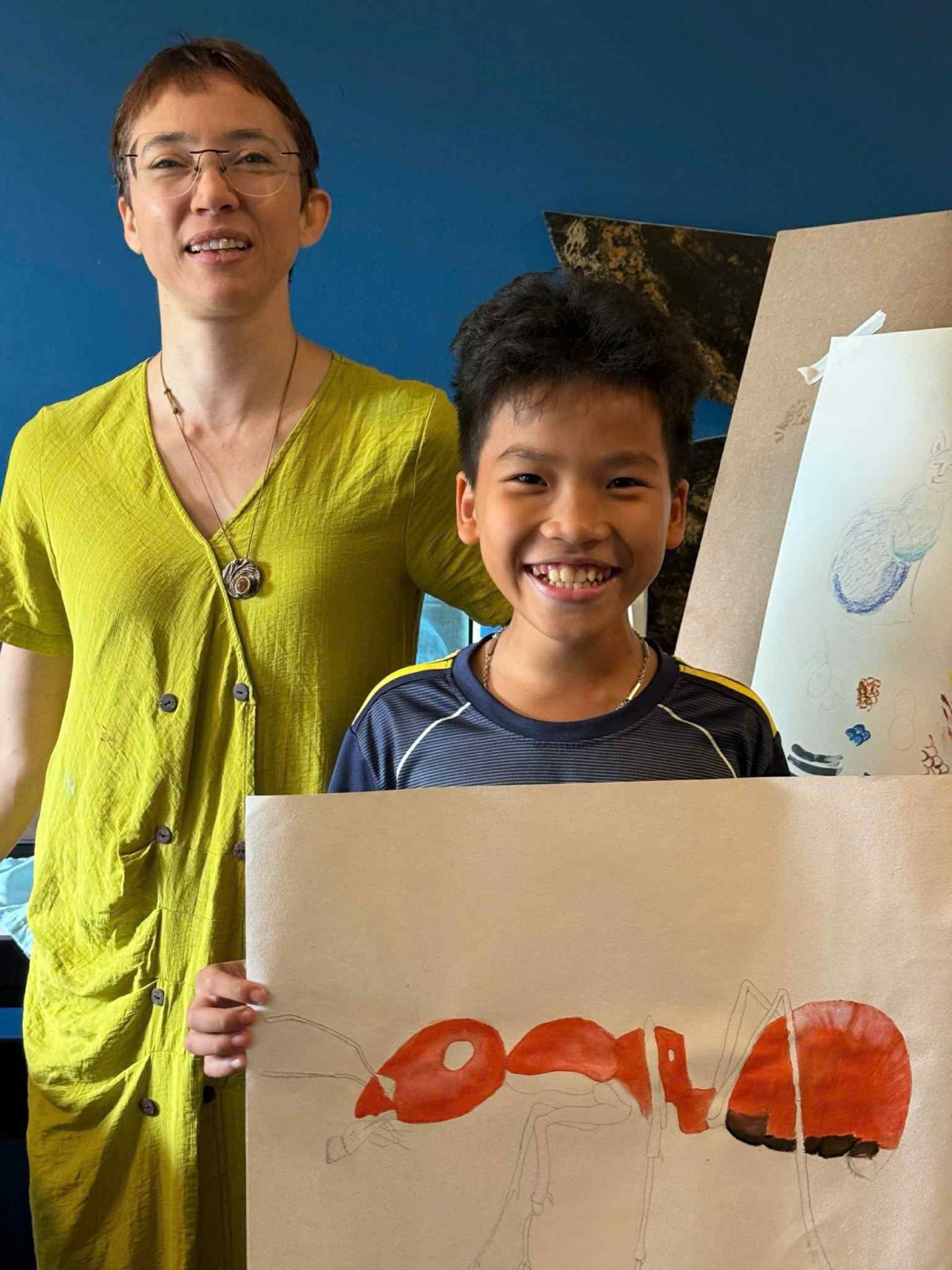 Malena’s Dream Canvas: Khi lớp học vẽ của Diễm Hằng trở thành miền chữa lành và sáng tạo