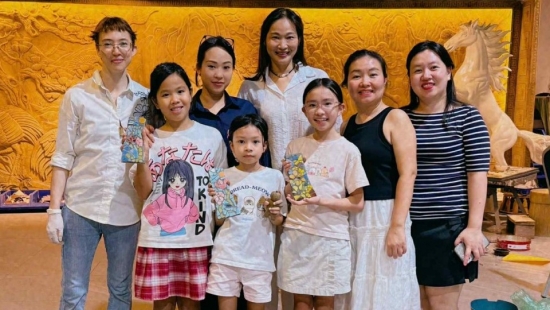 Malena’s Dream Canvas: Khi lớp học vẽ của Diễm Hằng trở thành miền chữa lành và sáng tạo