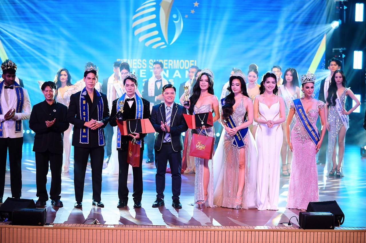 Minh Phụng – Ngọc Thiện đăng quang Quán quân 'Fitness Supermodel Vietnam 2025'