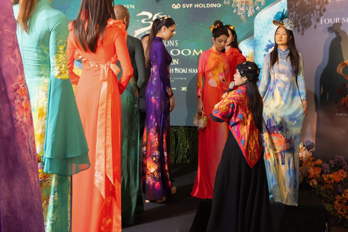 Quảng bá áo dài Việt vươn mình ra thế giới - lời tri ân của đạo diễn Đỗ Bảo Ngọc gửi về quê nhà Quảng bá áo dài Việt vươn mình ra thế giới - lời tri ân của đạo diễn Đỗ Bảo Ngọc gửi về quê nhà