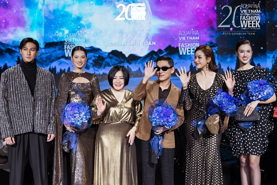 Miss Earth Water 2025 Trịnh Mỹ Anh biến hóa ấn tượng tại 'Tuần lễ thời trang quốc tế Việt Nam 2025'