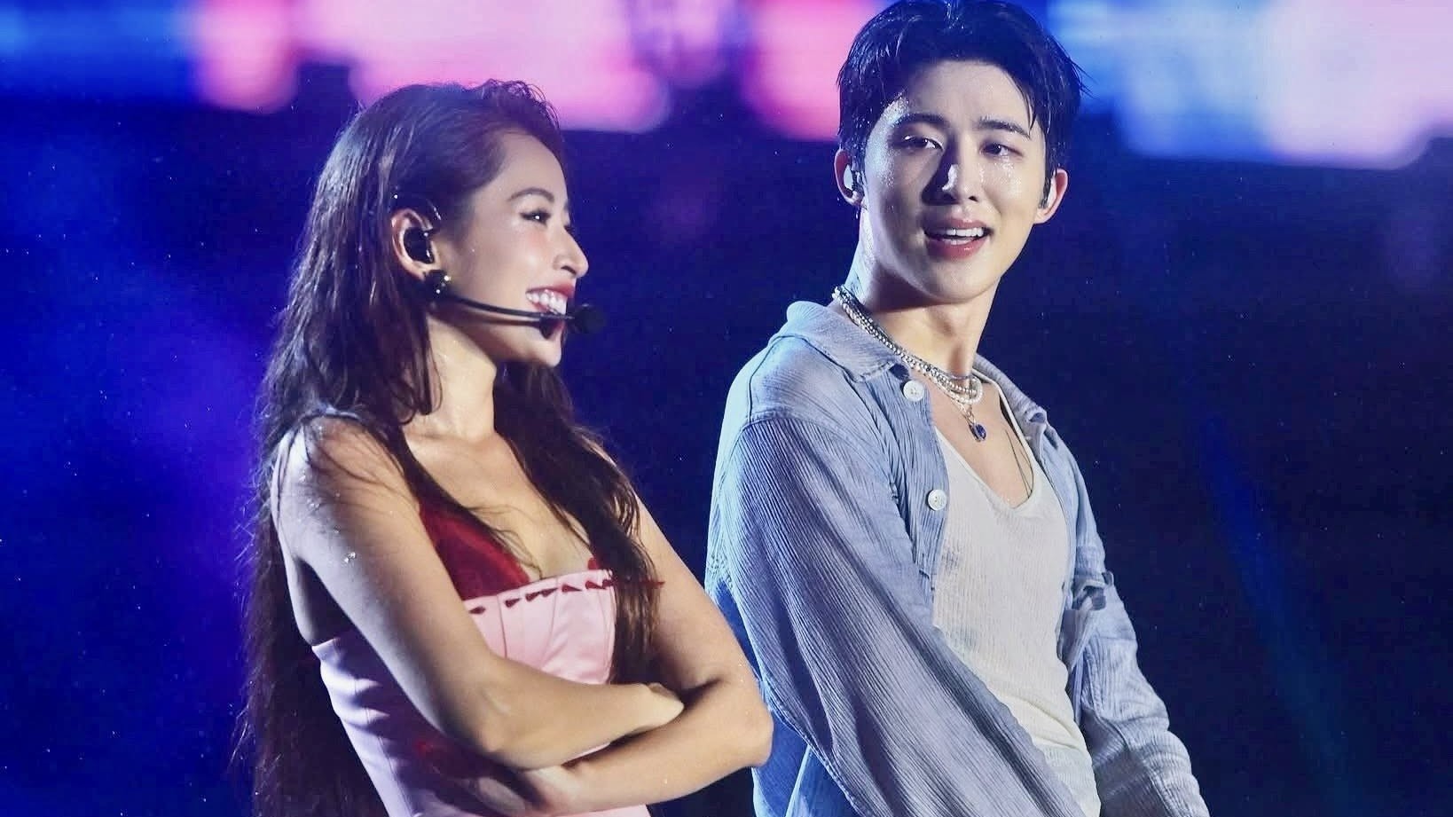 Chi Pu 'bùng nổ' visual nóng bỏng bên cạnh nam thần B.I