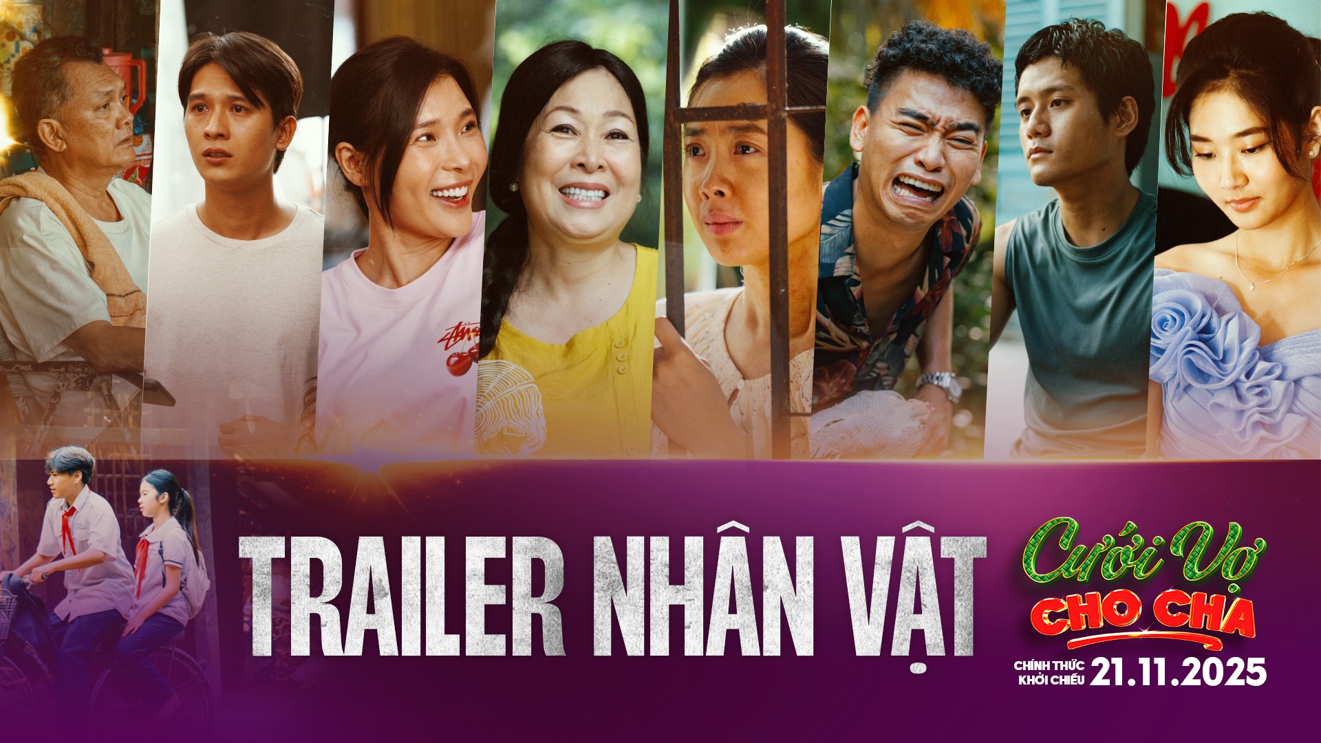 'Cưới vợ cho cha' tung character trailer: Bao nhiêu bí mật đang ẩn giấu sau mỗi nhân vật