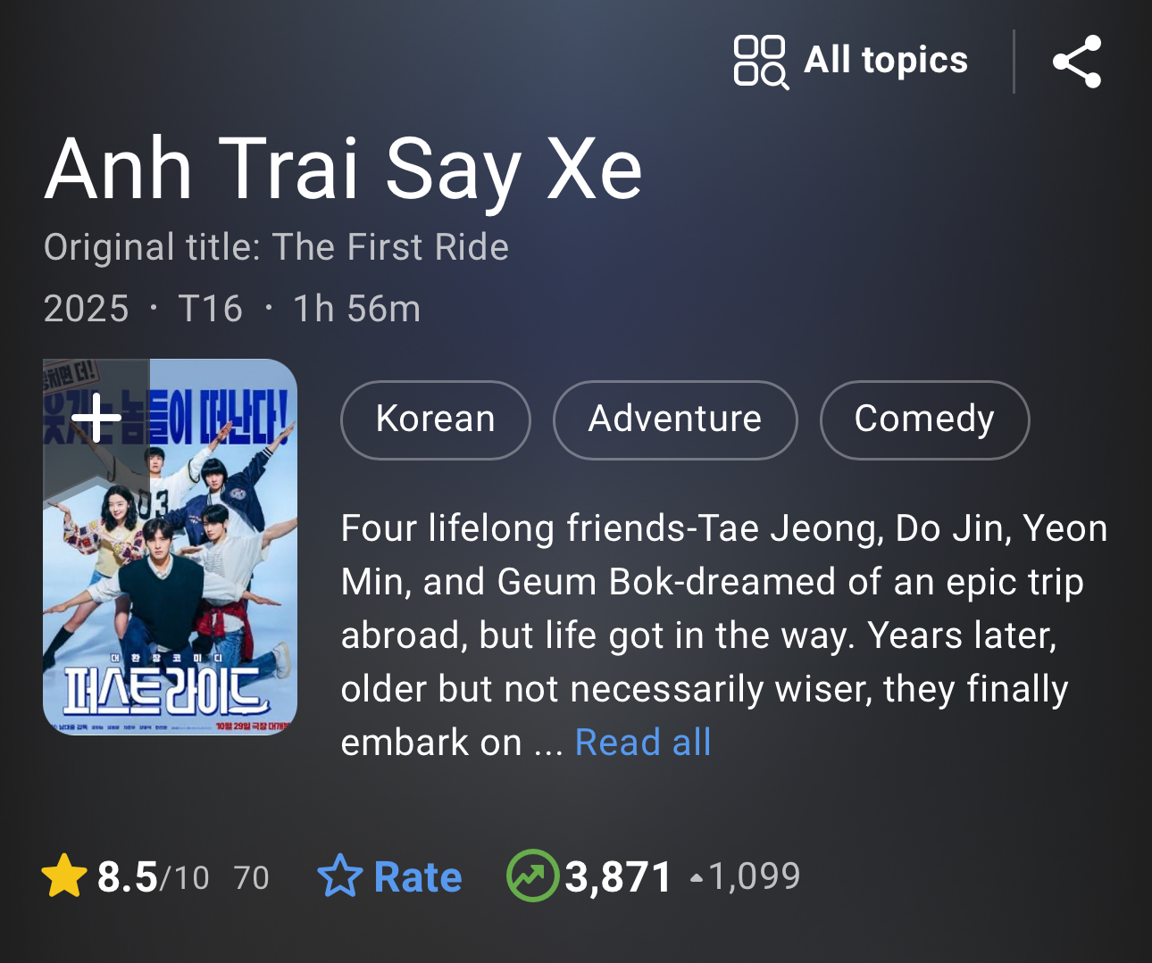 'Anh trai say xe': Phim hài tuyệt đỉnh với 4 chàng trai tuyệt mỹ