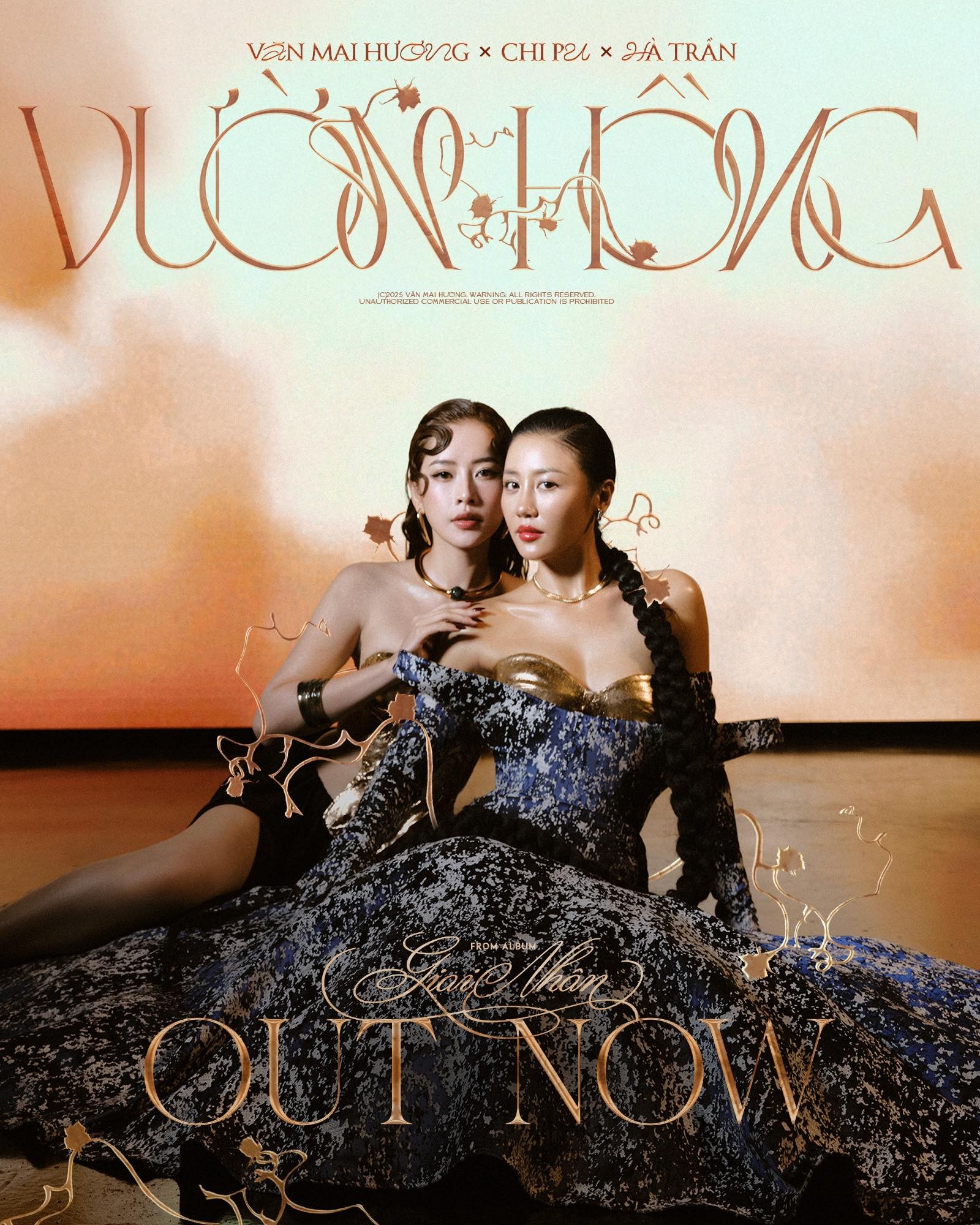 Văn Mai Hương và Chi Pu hóa giải ồn ào 5 năm bằng dự án 'Vườn hồng'