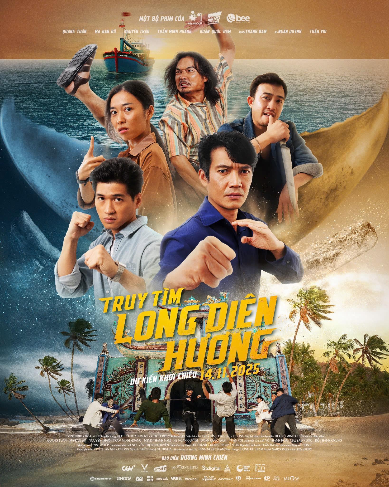 'Truy tìm long diên hương' thắng lớn với doanh thu 55 tỷ, vượt 'mặt' phim bom tấn Hollywood