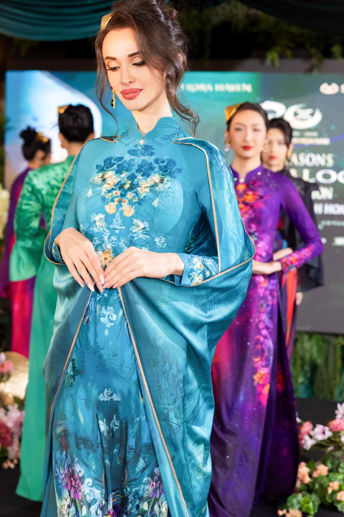 Áo dài Việt: Biểu tượng văn hóa dân tộc, tỏa sáng trên sân khấu thế giới cùng Hoa hậu Lala Guseynzade