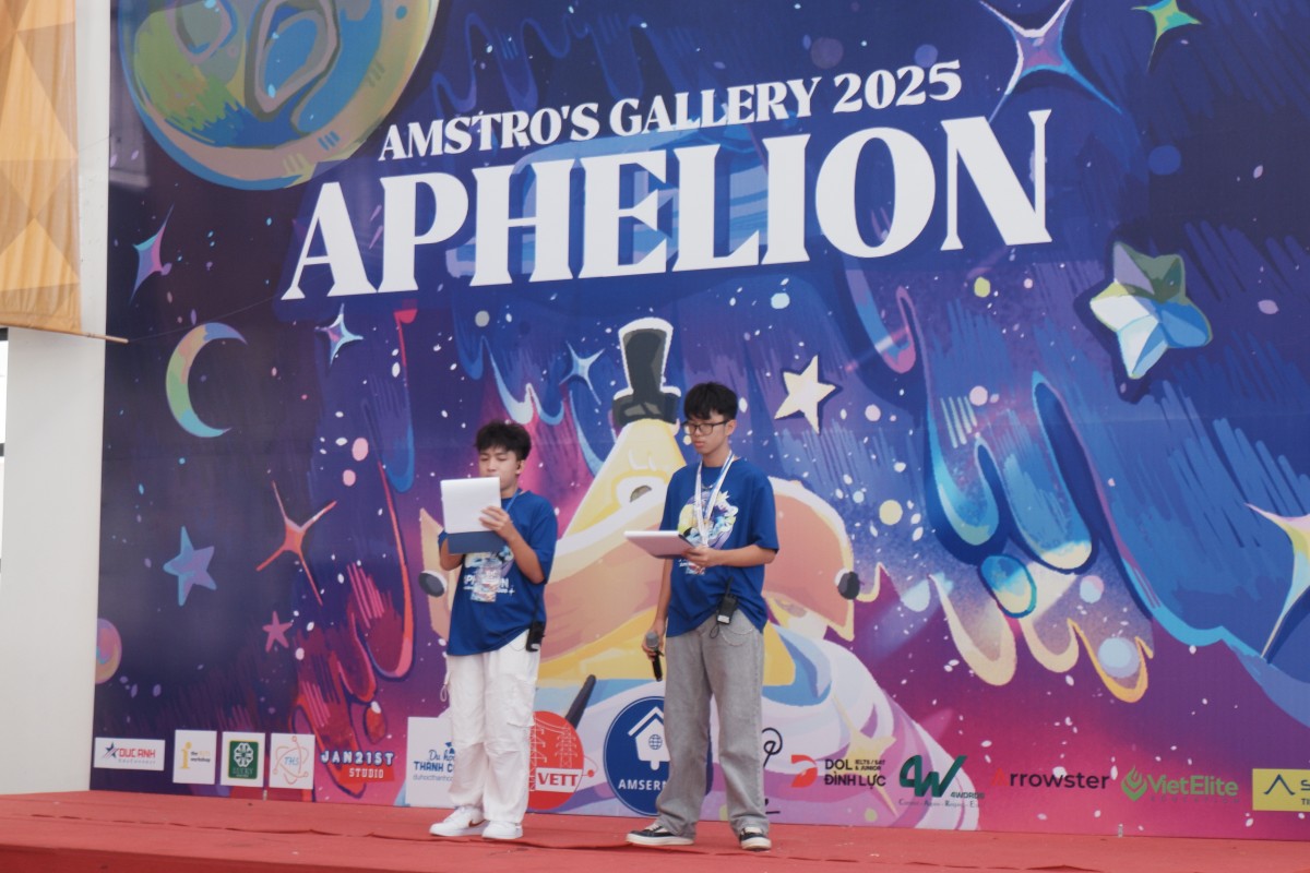 Amstro’s Gallery 2025: Aphelion - Dấn thân vào miền tri thức của khoa học vũ trụ