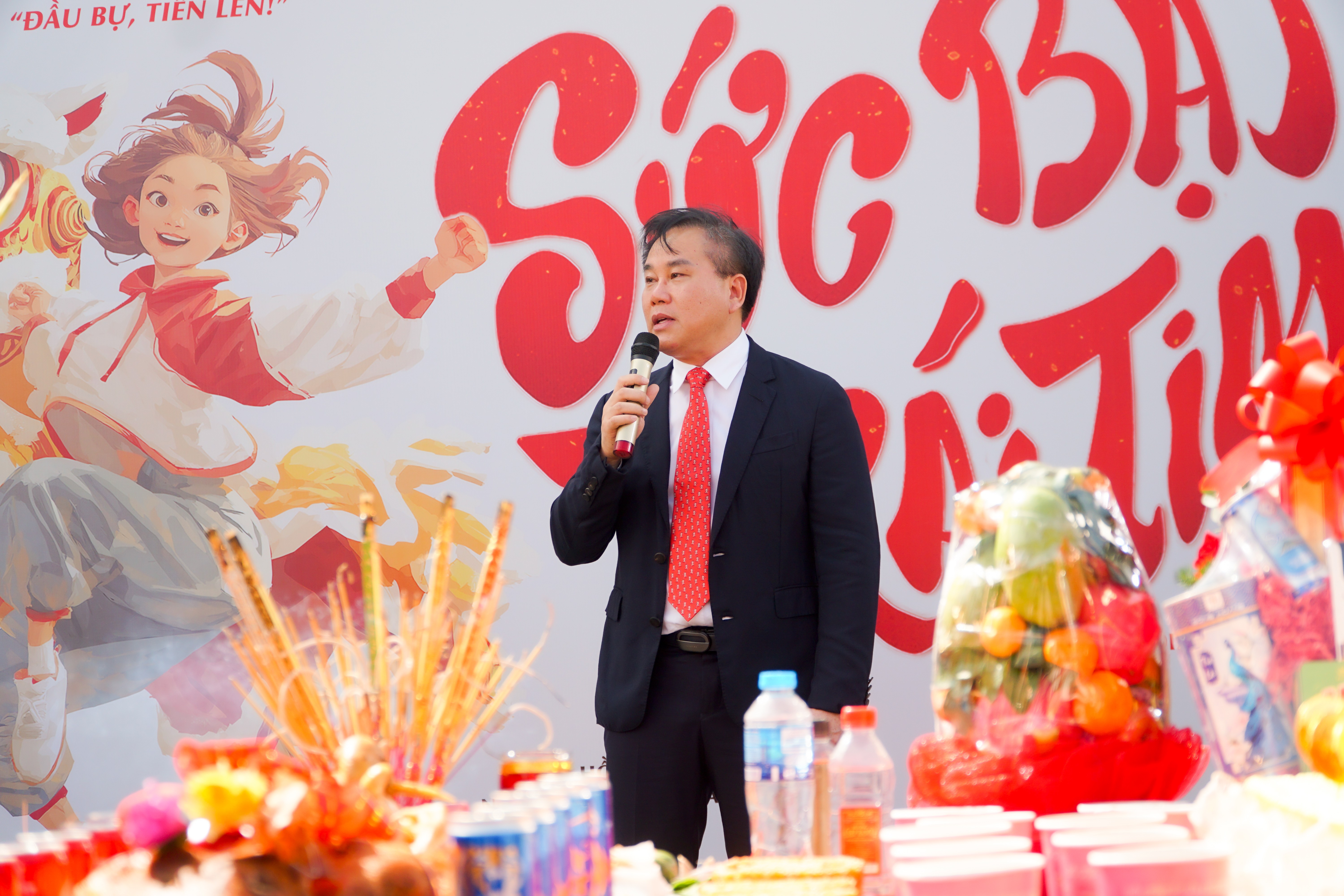 Lễ khai máy 'Sức bật trái tim': Khi Lân Sư Rồng trở thành biểu tượng văn hóa Việt được tôn vinh trên phim điện ảnh!