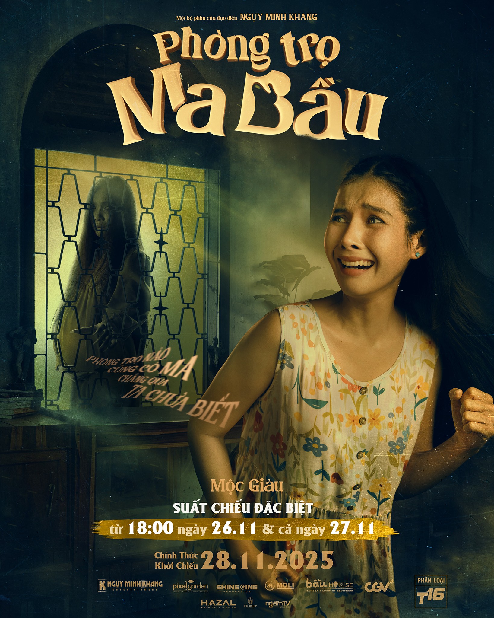 'Phòng trọ ma bầu': Sự pha trộn thú vị giữa dàn diễn viên thực lực cùng câu chuyện 'cười ra nước mắt'