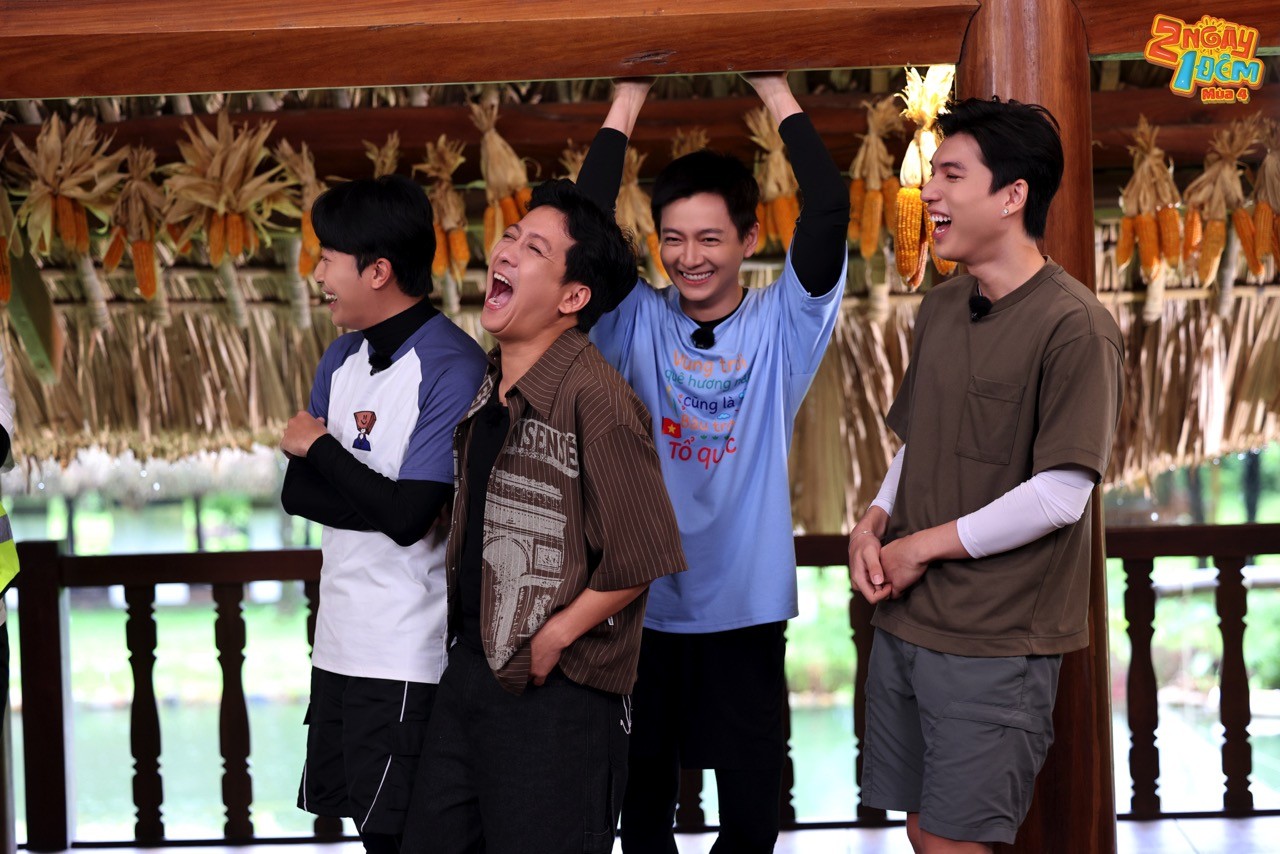 '2 ngày 1 đêm': Kiều Minh Tuấn - Dương Lâm kiếm chuyện với mẹ già Trường Giang, 'ganh tỵ' út Hiếu