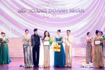 Nguyên Vũ, Băng Châu, Cát Tường, Mai Thu Huyền ngồi 'ghế nóng' cuộc thi 'Nữ hoàng doanh nhân Việt Nam 2025'