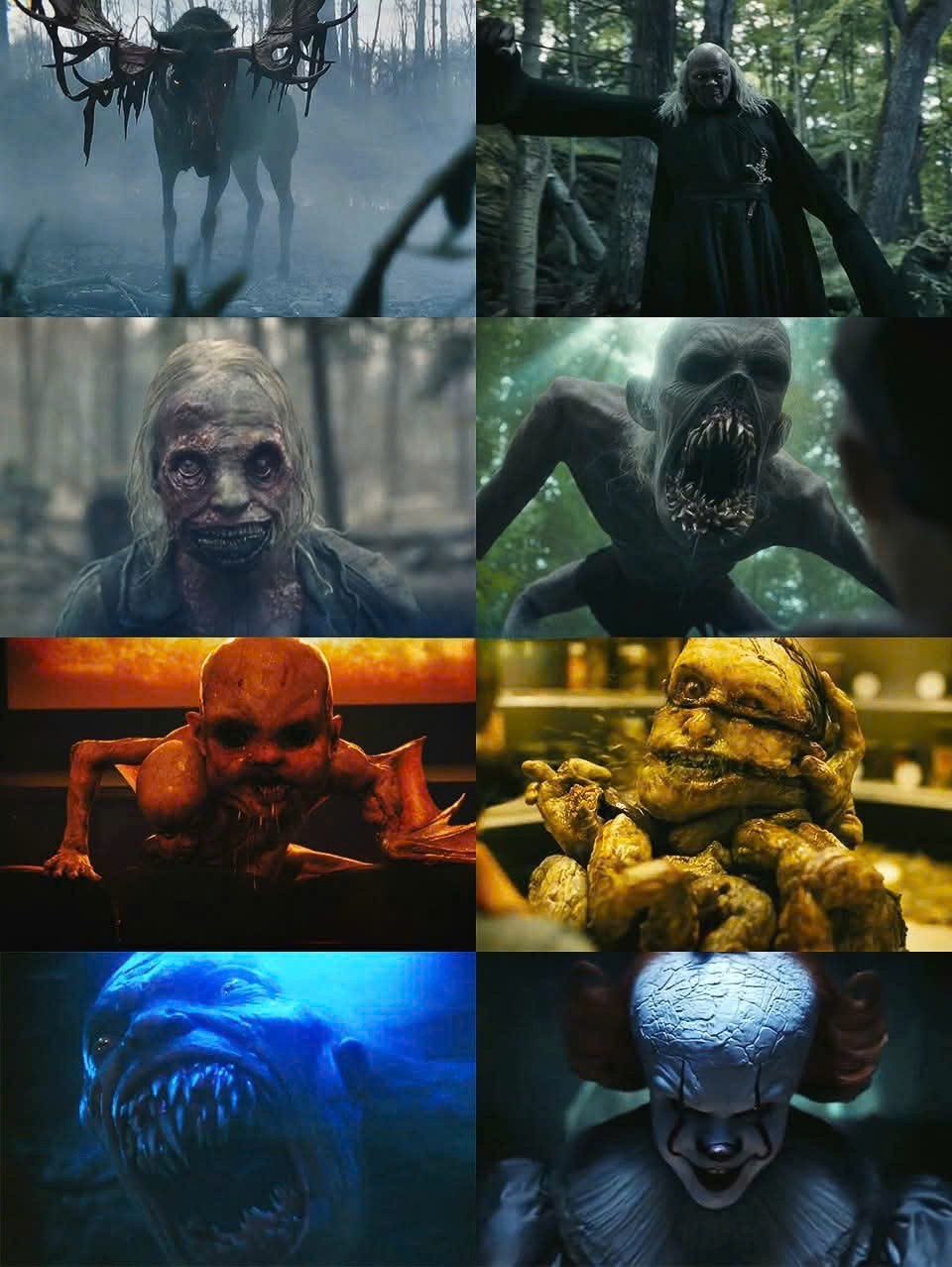 Những hình dạng quái ác nhất của gã hề ma quái trong 'Welcome to Derry'