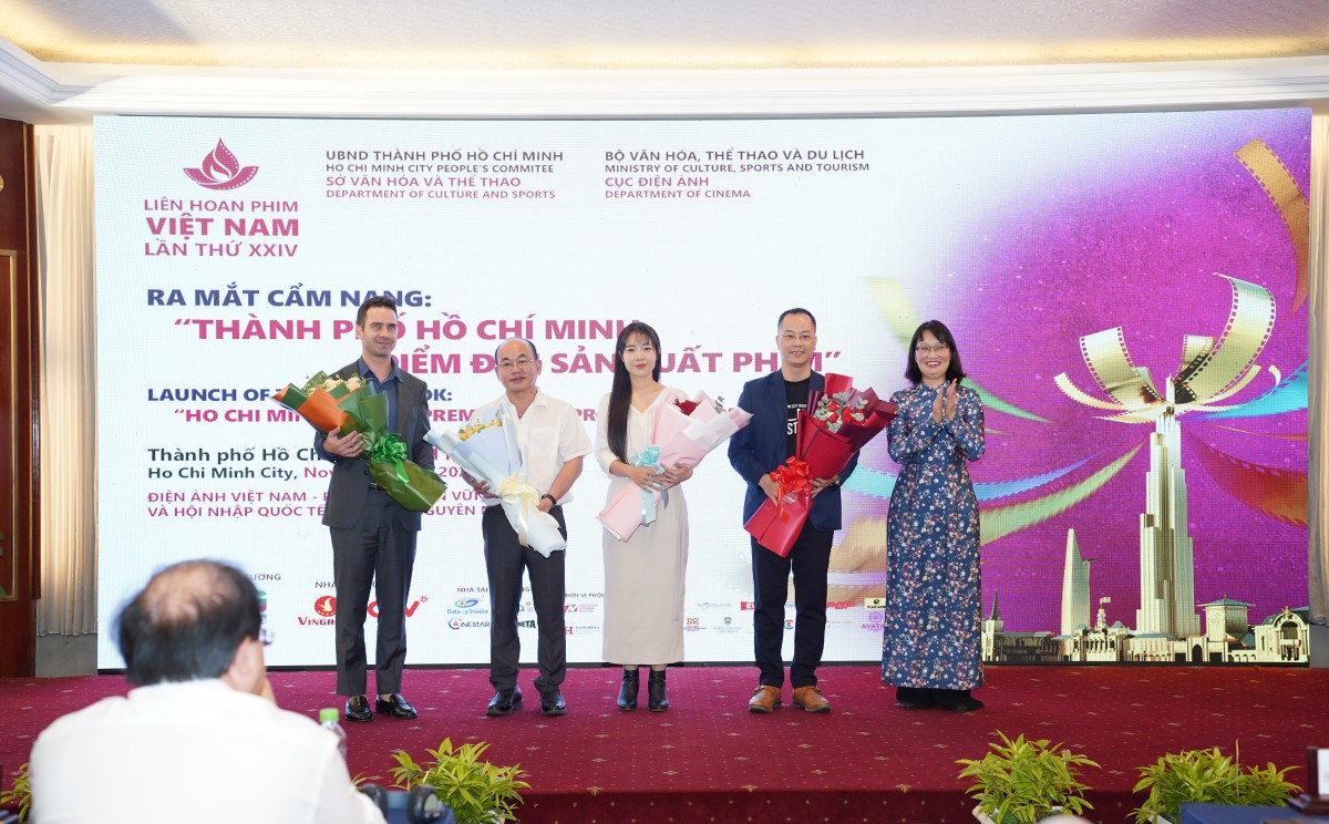Ra mắt cẩm nang thu hút các đoàn phim quốc tế đến với TP.HCM