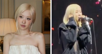 Rosé (BlackPink) gây chú ý với hành động bất ngờ trên sân khấu