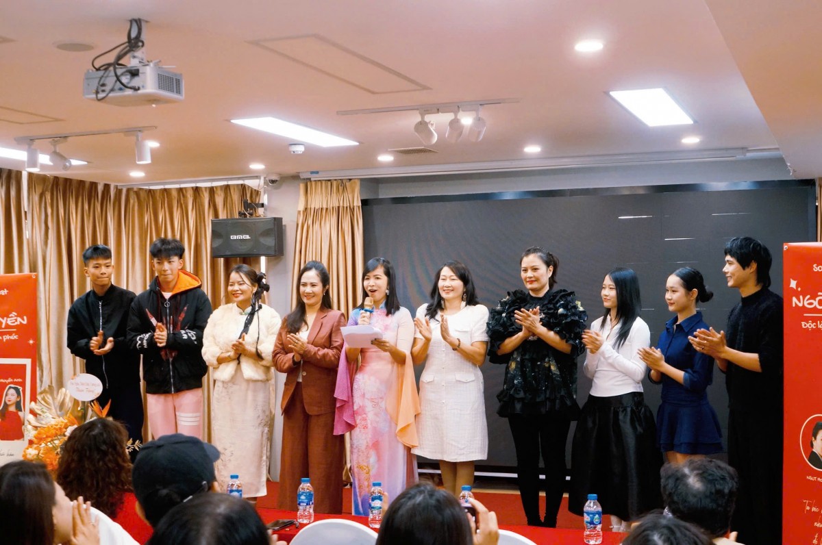 Diễn viên Bá Cường xuất hiện tại sự kiện ra mắt 'Ngõ Nữ Quyền'