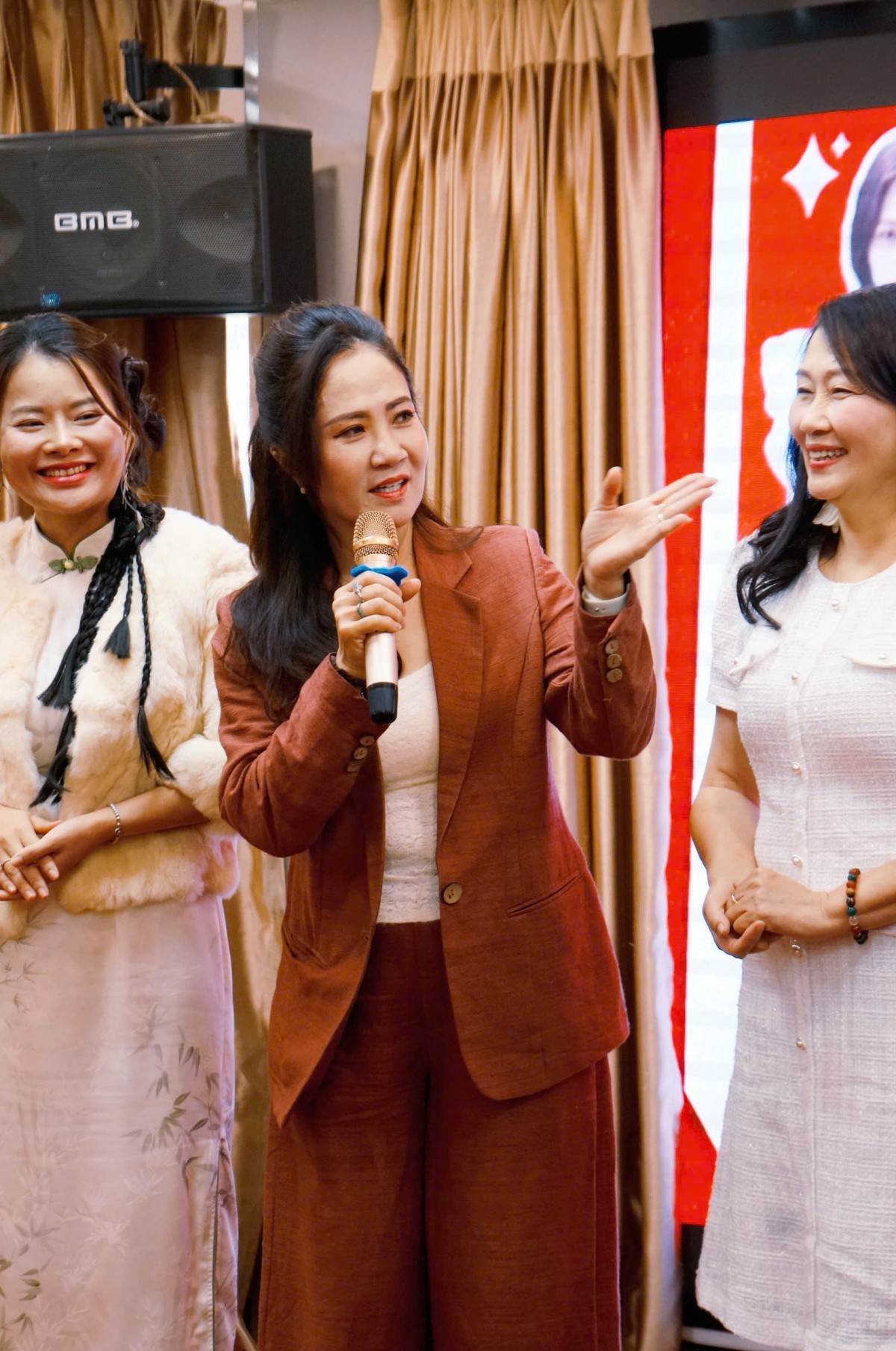 Diễn viên Bá Cường xuất hiện tại sự kiện ra mắt 'Ngõ Nữ Quyền'