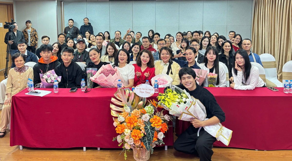 Diễn viên Bá Cường xuất hiện tại sự kiện ra mắt 'Ngõ Nữ Quyền'