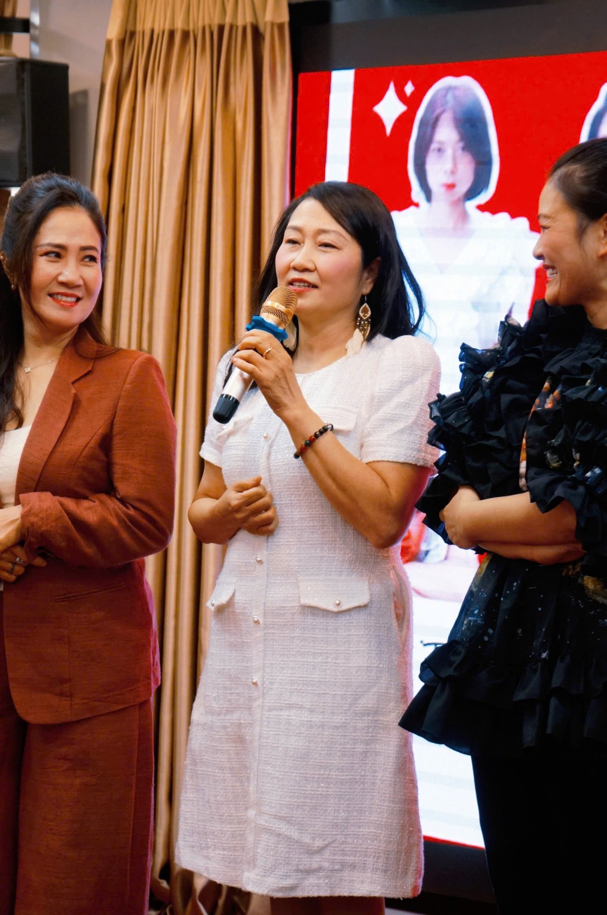 Diễn viên Bá Cường xuất hiện tại sự kiện ra mắt 'Ngõ Nữ Quyền'