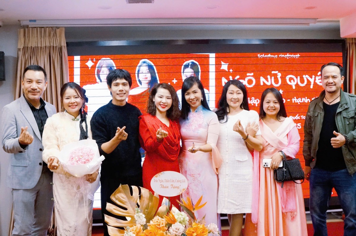 Diễn viên Bá Cường xuất hiện tại sự kiện ra mắt 'Ngõ Nữ Quyền'