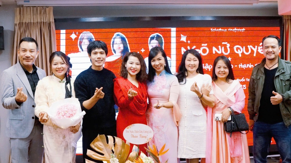 Diễn viên Bá Cường xuất hiện tại sự kiện ra mắt 'Ngõ Nữ Quyền'