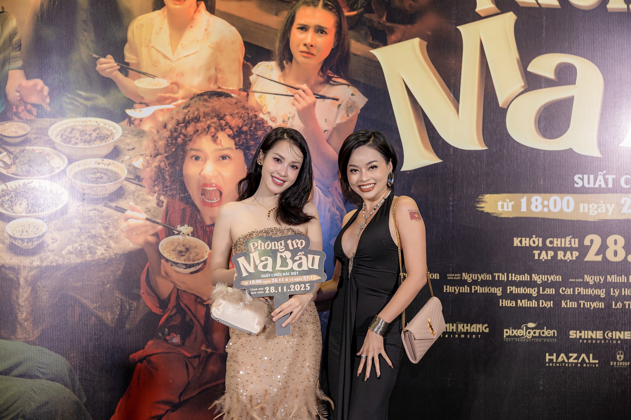 'Ma bầu' thật xuất hiện khiến dàn khách mời 'đứng tim' tại sự kiện ra mắt 'Phòng trọ ma bầu'