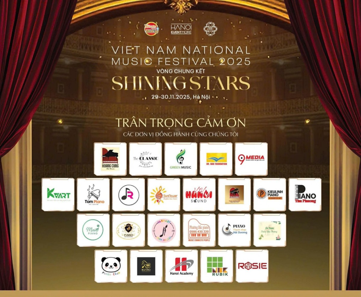 Hơn 400 thí sinh sẽ thi tài tại Liên hoan âm nhạc 
quốc gia Vietnam National Music Festival 2025