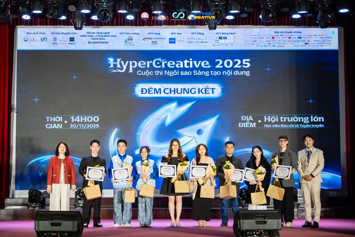 Hé lộ góc nhìn của người 'cầm cân nảy mực' tại màn so tài cuối cùng của HyperCreative 2025