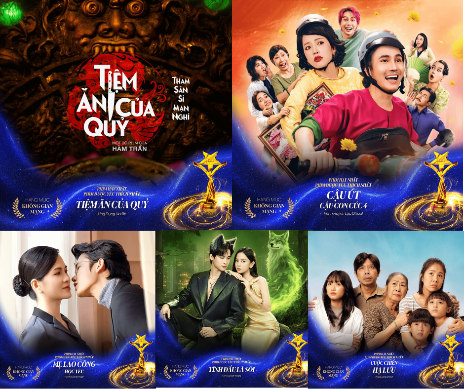 Ngôi Sao Xanh 2025: Nội dung số bùng nổ trên không gian mạng và sự đa dạng từ phim truyền hình quốc tế