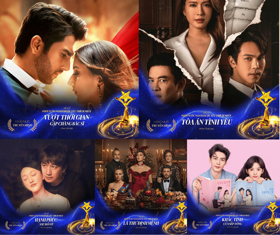 Ngôi Sao Xanh 2025: Nội dung số bùng nổ trên không gian mạng và sự đa dạng từ phim truyền hình quốc tế