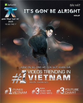 'Anh trai 'Say Hi' 2025': Anh trai buitruonglinh, Negav 'thống trị' đường đua nhạc số với chuỗi thành tích #1